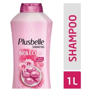 PLUSBELLE SHAMPOO x 1000ml BRILLO
